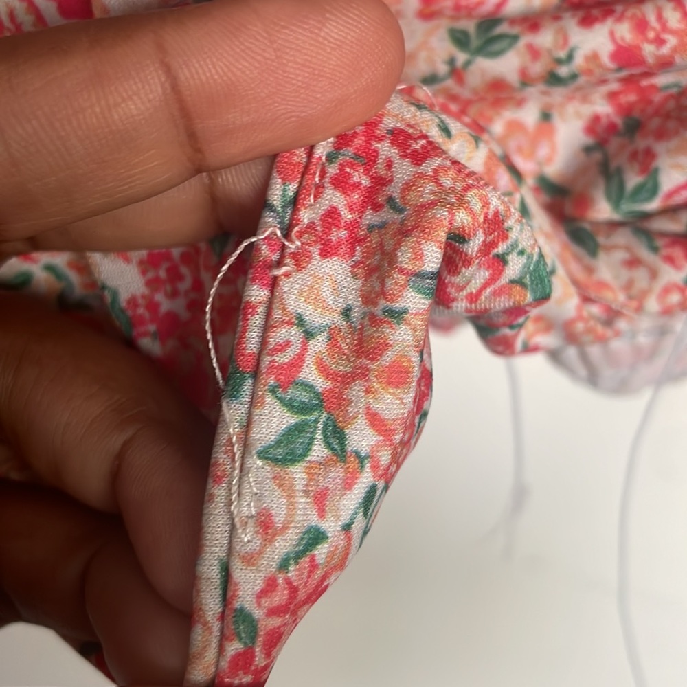 Zara floral crop top - Picture 4 of 7